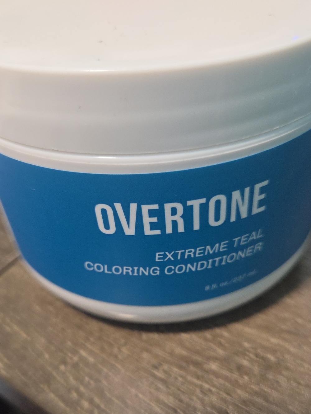 Overtone Extreme Teal Coloring Conditioner — Vibrant Teal Hair Color